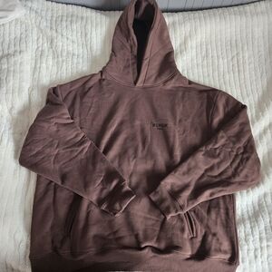 BLVCK Oversized Brown Hoodie Size XL